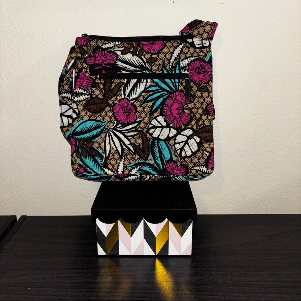 Vera Bradley Floral Patterned Crossbody Bag